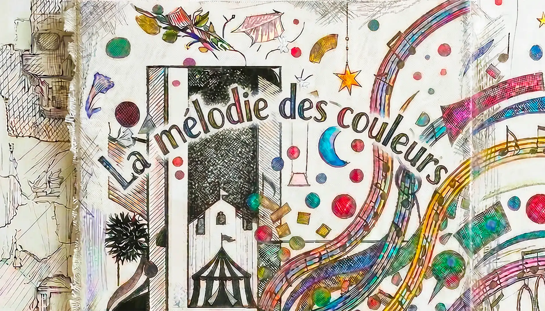 Affiche La mélodie des couleurs